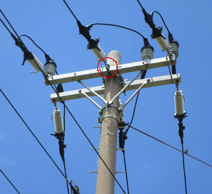 22kV/33kV用 ねじりストラップ(高耐食)